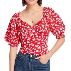 Lini Lillian Floral Print Top